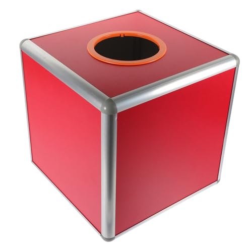 TOGEVAL Rote Losbox aus Aluminiumlegierung Mittlere Transparente Spiel und Spendenbox für Raffle und Partyspiele Sicheres Material für Gerechte Auslosung Zufällige Farbe Zufällige Farbe TOGEVAL Rote Losbox aus Aluminiumlegierung Mittlere Transparente Spiel und Spendenbox für Raffle und Partyspiele Sicheres Material für Gerechte Auslosung Zufällige Farbe Zufällige Farbe von TOGEVAL