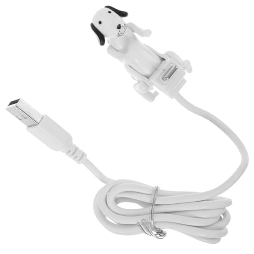 TOGEVAL Schnellladekabel Hund USB Kabel Lustiges Ladekabel mit Kreativem Hundedesign Kompatibel mit Iphone Schnelles Aufladen Robust und Tragbar Für Kleine Hunde und Welpen von TOGEVAL