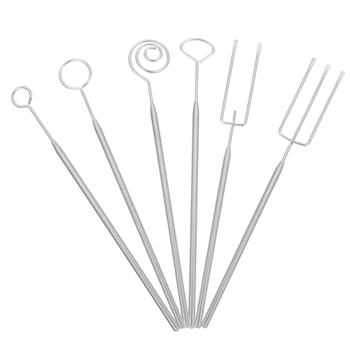 TOGEVAL Schokoladengabel Teilig Rostfrei Lange Griffe Einfach zu Reinigen für Schokoladenfondue DIY Schokolade Küchen Dipping Tools für Familien Restaurants Buffets TOGEVAL Schokoladengabel Teilig Rostfrei Lange Griffe Einfach zu Reinigen für Schokoladenfondue DIY Schokolade Küchen Dipping Tools für Familien Restaurants Buffets von TOGEVAL
