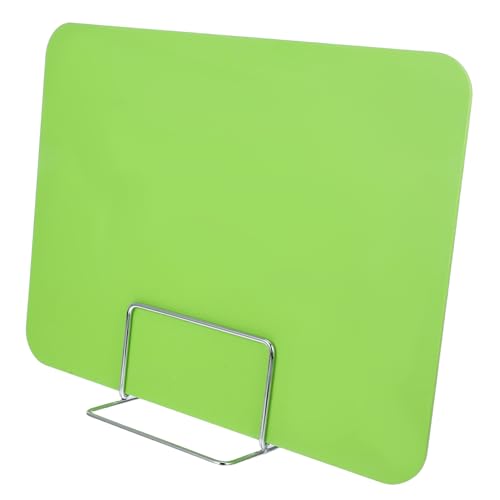 TOGEVAL Schreibtischtrennwand Panel-kit Sonnenschutzrollos Haushalt Jalousien Vollverdunkelungsrollos Süßer Schreibtisch Beleuchtungssets Filtertürvorhänge Tischteiler Light Green PVC von TOGEVAL