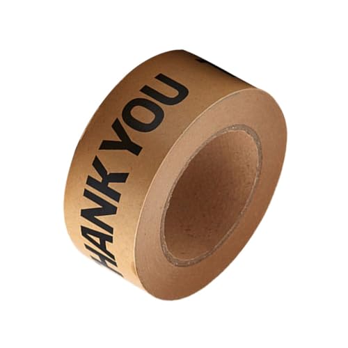 TOGEVAL Selbstklebendes Kraftpapier packband Stark Haftendes Versand Geschenkpapier klebeband Beschreibbares Umweltfreundliches Dekorationsband für Kartonversiegelung und Verpackung TOGEVAL Selbstklebendes Kraftpapier packband Stark Haftendes Versand Geschenkpapier klebeband Beschreibbares Umweltfreundliches Dekorationsband für Kartonversiegelung und Verpackung von TOGEVAL