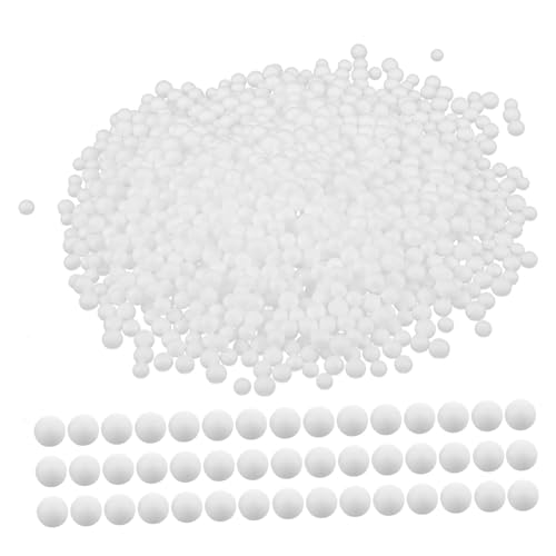 TOGEVAL Sitzsack Füllmaterial Schaumstoffperlen Leicht Formstabil Sofa Kissenfüllung für Sitzkissen Haustierbetten Dekoration und Bastelprojekte Langlebige Polsterfüllung von TOGEVAL