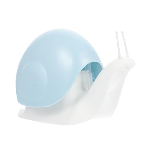 TOGEVAL Snail Lotion Dispenser Flasche Tragbar Flüssigseife Spender Box für Bad Küche Hautfreundlich Geruchlos Leicht zu Reinigen Praktisch für Hand Seife Shampoo Conditioner von TOGEVAL