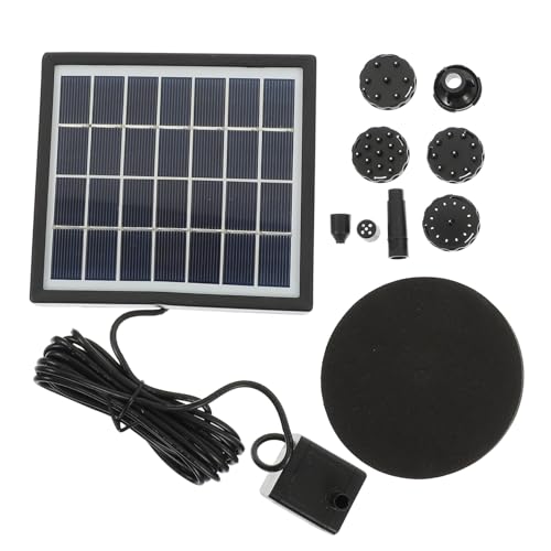 TOGEVAL Solarbetriebene Teichpumpe Solarbetriebene Wasserpumpe für Garten Pool Dekoration Schwimmende Teichpumpe Ohne Kabel Umweltfreundlich Robust und Vielseitig TOGEVAL Solarbetriebene Teichpumpe Solarbetriebene Wasserpumpe für Garten Pool Dekoration Schwimmende Teichpumpe Ohne Kabel Umweltfreundlich Robust und Vielseitig von TOGEVAL