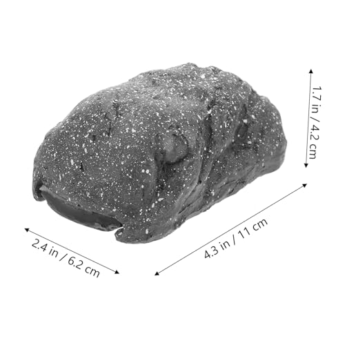 TOGEVAL Stein Schlüsselversteck mit Täuschend Echter Optik Wetterfest Langlebig Wetterbeständig als Schlüsselbox für Außenbereich Garten und Haus Robustes Versteck für Ersatzschlüssel TOGEVAL Stein Schlüsselversteck mit Täuschend Echter Optik Wetterfest Langlebig Wetterbeständig als Schlüsselbox für Außenbereich Garten und Haus Robustes Versteck für Ersatzschlüssel von TOGEVAL