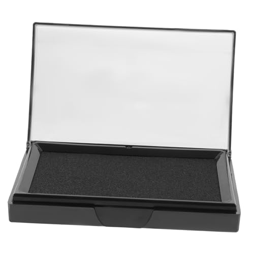 TOGEVAL Stempelkissen mit Großer Schnelltrocknender Fläche Kunststoffbox für Finanzstempel Vielseitiges Kalligraphie und Kunstwerk Zubehör Robust und Platzsparend von TOGEVAL