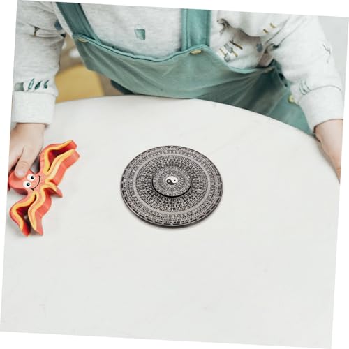 TOGEVAL Stressabbau Metall Gyro Langlebig Glatt Finger Spinner für Jugendliche mit Feng Shui Design und Schützender Bedeutung gegen von TOGEVAL