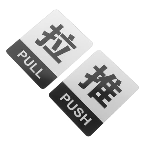 TOGEVAL Teiliges Türschild Push pull Design Acryl Türschilder für Hotel Restaurant Geschäft Selbstklebende Tür Erinnerungsschilder Vielseitige Tür Hinweisschilder für Glas Schiebetüren TOGEVAL Teiliges Türschild Push pull Design Acryl Türschilder für Hotel Restaurant Geschäft Selbstklebende Tür Erinnerungsschilder Vielseitige Tür Hinweisschilder für Glas Schiebetüren von TOGEVAL