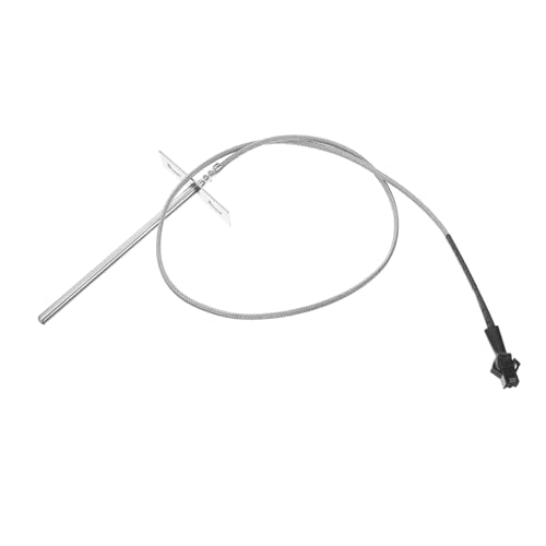 TOGEVAL Temperatursensor Ersatzteil Grillsonde Hochpräzise Grillzubehör Temperaturfühler Kompatibel für Outdoor Smoker und Bbq Vielseitig Einsetzbar Langlebig Hitzebeständig von TOGEVAL