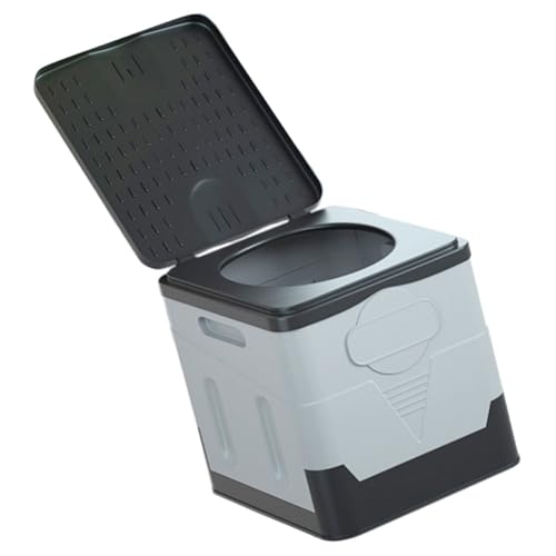 TOGEVAL Tragbare Faltbare Campingtoilette aus Robustem PP Kompakt Zusammenklappbar Praktische Notfall toilette für Outdoor Auto und Reisen Leicht zu Transportieren für Camping und Mobile TOGEVAL Tragbare Faltbare Campingtoilette aus Robustem PP Kompakt Zusammenklappbar Praktische Notfall toilette für Outdoor Auto und Reisen Leicht zu Transportieren für Camping und Mobile von TOGEVAL