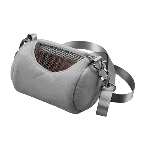 TOGEVAL Tragbare Hamster Transporttasche Rund mit Verstellbarem Schultergurt Atmungsaktivem Mesh für Outdoor Reise und Haustierfreizeit TOGEVAL Tragbare Hamster Transporttasche Rund mit Verstellbarem Schultergurt Atmungsaktivem Mesh für Outdoor Reise und Haustierfreizeit von TOGEVAL