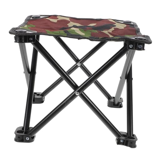 TOGEVAL Tragbarer Klapphocker Camouflage Muster Leichter Faltbarer Campingstuhl mit Oxford und Stahlrahmen Kompakter Outdoor Sitz für Angeln Wandern Gartenarbeit Strand und Reisen TOGEVAL Tragbarer Klapphocker Camouflage Muster Leichter Faltbarer Campingstuhl mit Oxford und Stahlrahmen Kompakter Outdoor Sitz für Angeln Wandern Gartenarbeit Strand und Reisen von TOGEVAL