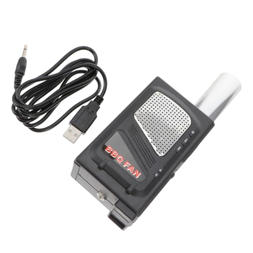 TOGEVAL Tragbarer USB Grill Blower für Holzkohlegrill Klein Leicht Praktische BBQ Luftgebläse Zubehör für Outdoor Camping Picknick TOGEVAL Tragbarer USB Grill Blower für Holzkohlegrill Klein Leicht Praktische BBQ Luftgebläse Zubehör für Outdoor Camping Picknick von TOGEVAL
