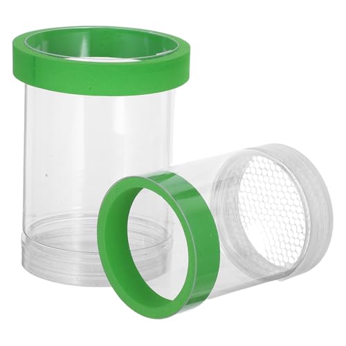 TOGEVAL Transparente Schwimmende Isolierbox mit Trennwand Effektive Ei Inkubation für Guppy und Kleine Fische Leicht zu Installieren Reinigen von TOGEVAL