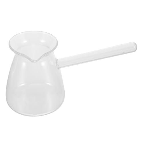 TOGEVAL Transparenter Glas soßentopf mit Griff aus Hitzebeständigem Borosilikatglas Milch Suppentauglich Vielseitiger Kochtopf für Kaffee Tee und Heiße Getränke TOGEVAL Transparenter Glas soßentopf mit Griff aus Hitzebeständigem Borosilikatglas Milch Suppentauglich Vielseitiger Kochtopf für Kaffee Tee und Heiße Getränke von TOGEVAL