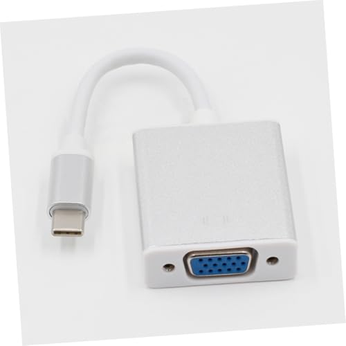 TOGEVAL Type C zu Vga Adapterkabel USB Full HD Stabile Verbindung Kompatibel mit Laptop Hdtv Monitor Projektor Silber Plug Play ohne Treiber für Smartphones Tablets Geeignet TOGEVAL Type C zu Vga Adapterkabel USB Full HD Stabile Verbindung Kompatibel mit Laptop Hdtv Monitor Projektor Silber Plug Play ohne Treiber für Smartphones Tablets Geeignet von TOGEVAL