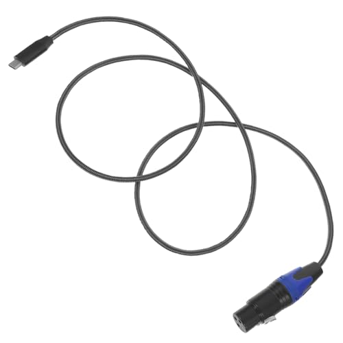 TOGEVAL Type C zu Xlr Mikrofonverlängerungskabel Flexibles Audiokabel für Gitarre und Klarer Signalübertragungs Leicht und Tragbar TOGEVAL Type C zu Xlr Mikrofonverlängerungskabel Flexibles Audiokabel für Gitarre und Klarer Signalübertragungs Leicht und Tragbar von TOGEVAL