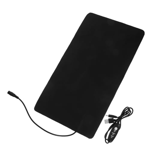 TOGEVAL USB Heizmatte für Pflanzen mit Kunstleder Temperaturstufen Samenanzucht Heizkissen für Gesunde Wurzelentwicklung Outdoor Geeignet Platzsparend und Langlebig von TOGEVAL