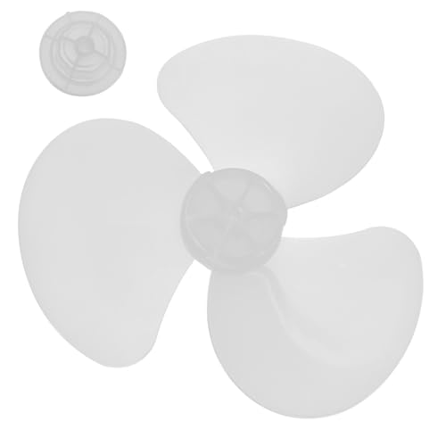 TOGEVAL Ventilatorflügel Transparent Weiß Ersatzteil für Standventilator und Tischventilator Langlebige Kunststoffflügel Leicht und Robust Geräuscharm und Präzise für Haushaltsventilatoren TOGEVAL Ventilatorflügel Transparent Weiß Ersatzteil für Standventilator und Tischventilator Langlebige Kunststoffflügel Leicht und Robust Geräuscharm und Präzise für Haushaltsventilatoren von TOGEVAL