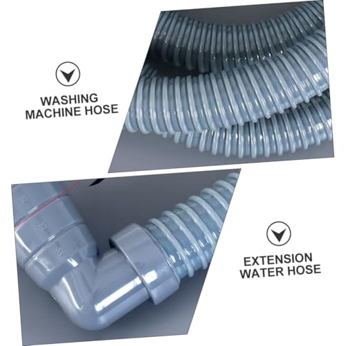 TOGEVAL Verlängerung Ablaufschlauch Waschmaschine PVC Abwasserschlauch Winkelanschluss Flexibel Drehbar für Küche Badezimmer Kompatibel als Ersatz für Defekte Schläuche TOGEVAL Verlängerung Ablaufschlauch Waschmaschine PVC Abwasserschlauch Winkelanschluss Flexibel Drehbar für Küche Badezimmer Kompatibel als Ersatz für Defekte Schläuche von TOGEVAL