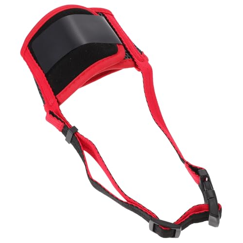 TOGEVAL Verstellbarer Hundemaulkorb aus Leichtem Langlebigem Material Atmungsaktiv rutschfest Geeignet für Kleine und Mittlere Hunde Praktischer Beißschutz für Draußen und Alltag von TOGEVAL