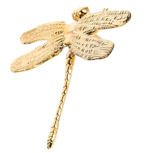 TOGEVAL Vintage Libellen Möbelgriff aus Massivem Messing Langer Schrankgriff Dekorativer Schrankknopf für Kommode Schublade Kleiderschrank Robust Einfach zu Montieren Goldfarben TOGEVAL Vintage Libellen Möbelgriff aus Massivem Messing Langer Schrankgriff Dekorativer Schrankknopf für Kommode Schublade Kleiderschrank Robust Einfach zu Montieren Goldfarben von TOGEVAL