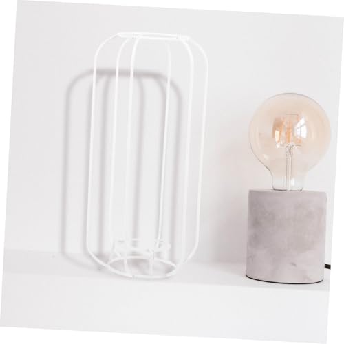 TOGEVAL Vintage Metall Lampenschirm Gestell Robustes DIY Lampenschirmgestell für Tisch Deckenleuchten Vielseitig Dekorativ Langlebig von TOGEVAL