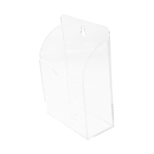 TOGEVAL Wandhalter aus transparentem Material für Fernbedienungen und Handys Klarer Organizer zur Wandmontage Platzsparende Aufbewahrung für Tv und Klimaanlagenfernbedienungen TOGEVAL Wandhalter aus transparentem Material für Fernbedienungen und Handys Klarer Organizer zur Wandmontage Platzsparende Aufbewahrung für Tv und Klimaanlagenfernbedienungen von TOGEVAL