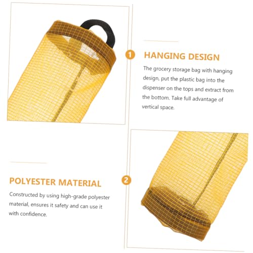 TOGEVAL Wandmontierter Müllsackhalter aus Strapazierfähigem Polyester Praktischer Hängeorganizer für Küchen Einkaufstüten Vielseitiger Plastiktüten-Spender zur Platzsparenden Aufbewahrung TOGEVAL Wandmontierter Müllsackhalter aus Strapazierfähigem Polyester Praktischer Hängeorganizer für Küchen Einkaufstüten Vielseitiger Plastiktüten-Spender zur Platzsparenden Aufbewahrung von TOGEVAL