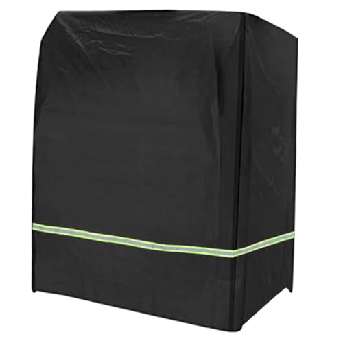 TOGEVAL Wasserdichte Outdoor Möbel Abdeckhaube mit Reflektierendem Streifen Elastischem und Reißverschluss Wind Schneesicher für Garten Strandstuhl Schaukel und Grillschutz Schwarz TOGEVAL Wasserdichte Outdoor Möbel Abdeckhaube mit Reflektierendem Streifen Elastischem und Reißverschluss Wind Schneesicher für Garten Strandstuhl Schaukel und Grillschutz Schwarz von TOGEVAL