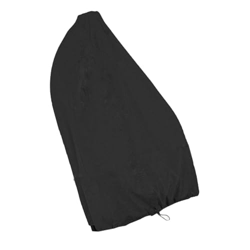 TOGEVAL Wasserdichte Schutzhülle für Hängesessel mit Reißverschluss Outdoor Abdeckung für Egg Chair Wetterfeste Swing Sleeve Schutzhaube für Gartenmöbel von TOGEVAL