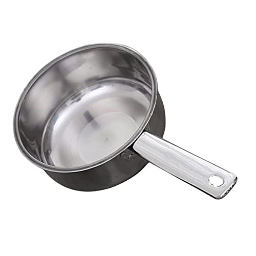 TOGEVAL Wasserlöffel mit Langem Griff Rostfrei Ergonomisch Geformt Langlebig und Rostbeständig Praktischer Küchenhelfer für Servieren und Umgießen von TOGEVAL