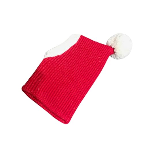 TOGEVAL Weihnachtliche Haustier Wollmütze Rot S Hautfreundliches Strickmützchen Für Kleine Hunde Und Welpen Für Festliche Anlässe Und Fotoshooting TOGEVAL Weihnachtliche Haustier Wollmütze Rot S Hautfreundliches Strickmützchen Für Kleine Hunde Und Welpen Für Festliche Anlässe Und Fotoshooting von TOGEVAL