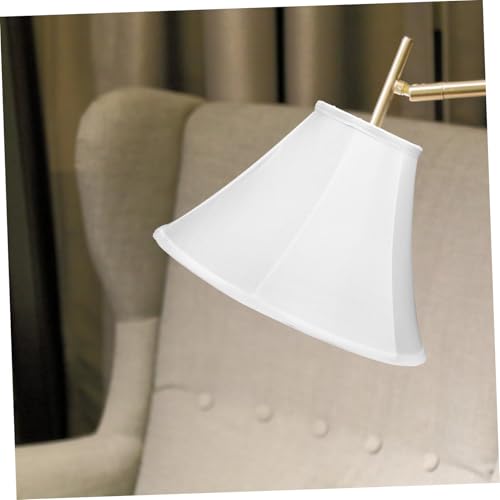 TOGEVAL Weißer Faltbarer Lampenschirm Stoff Basis Dekorativer Wand Tischlampenschirm Einfach zu Montieren Langlebig für Schlafzimmer Wohnzimmer Büro Hotel Geeignet TOGEVAL Weißer Faltbarer Lampenschirm Stoff Basis Dekorativer Wand Tischlampenschirm Einfach zu Montieren Langlebig für Schlafzimmer Wohnzimmer Büro Hotel Geeignet von TOGEVAL