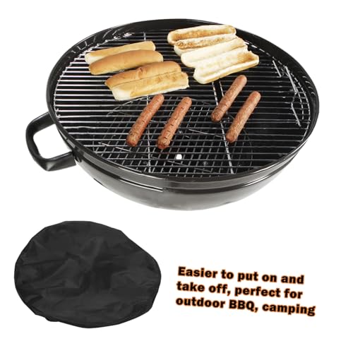 TOGEVAL Wetterfeste Winddichte BBQ Grillabdeckung UV Wasserabweisende Abdeckhaube für Outdoor Gasgrills Langlebiger Schutz vor Staub Schnee Frost und Vogelkot von TOGEVAL