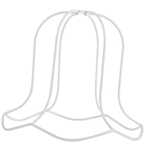 TOGEVAL Widerstandsfähiger Metall Lampenschirmrahmen für Tischlampe und Deckenleuchte Rostfrei Langlebig Stilvolles Design Geeignet für DIY Lampenprojekte und Wohnraumbeleuchtung von TOGEVAL