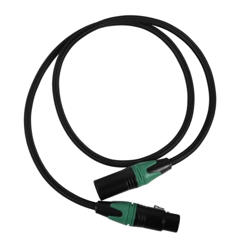 TOGEVAL Xlr Mikrofonkabel Geschirmtes Pin Xlr Kabel Männlich zu Weiblich für Audioaufnahme und Live Performances Zuverlässige Audioübertragung mit Zinklegierungsschale von TOGEVAL