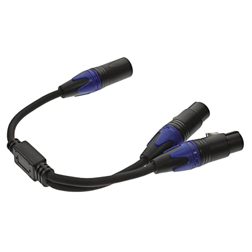 TOGEVAL Xlr Splitter Kabel Männlich Weiblich Pin Xlr Audio Kabel Langlebig und Strapazierfähig für Mikrofon Konferenzräume und Professionelle Audioanwendungen TOGEVAL Xlr Splitter Kabel Männlich Weiblich Pin Xlr Audio Kabel Langlebig und Strapazierfähig für Mikrofon Konferenzräume und Professionelle Audioanwendungen von TOGEVAL
