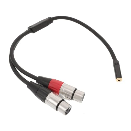 TOGEVAL Xlr Splitterkabel Pin Xlr Frauen Mann Y Kabel Audio Adapter für Mikrofone Vielseitige Verbindung für Audiogeräte Hoher Signalqualität für Multidevice Anwendungen TOGEVAL Xlr Splitterkabel Pin Xlr Frauen Mann Y Kabel Audio Adapter für Mikrofone Vielseitige Verbindung für Audiogeräte Hoher Signalqualität für Multidevice Anwendungen von TOGEVAL