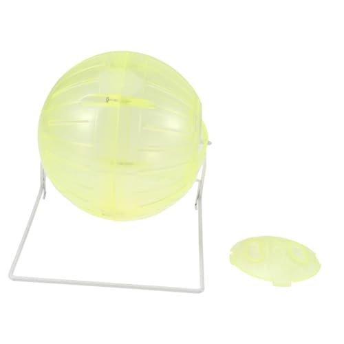 TOGEVAL in Eins Multifunktionaler Hamster Laufball mit Ständer Sicherer Metall Mix Spielerisch Aktiver Kleintier Trainingsball für Zwerghamster Rennmäuse und Kleine Haustiere Gelb TOGEVAL in Eins Multifunktionaler Hamster Laufball mit Ständer Sicherer Metall Mix Spielerisch Aktiver Kleintier Trainingsball für Zwerghamster Rennmäuse und Kleine Haustiere Gelb von TOGEVAL