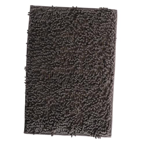 TOGEVAL rutschfeste Chenille Fußmatte für Innen und Außen Badezimmer und Eingangsbereich Matte Saugfähig Leicht Praktisch Modernes Design Rutsch Waschbar Strapazierfähig Dunkelgrau TOGEVAL rutschfeste Chenille Fußmatte für Innen und Außen Badezimmer und Eingangsbereich Matte Saugfähig Leicht Praktisch Modernes Design Rutsch Waschbar Strapazierfähig Dunkelgrau von TOGEVAL