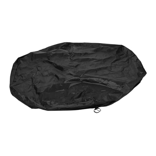 TOGEVAL wasserdichte Sonnenschand Kleine Beckenabdeckung Schutzhülle Sandkastendach Kinderpool -Abdeckung Poolschutz Sandkastenabdeckung Schwimmbadabdeckung Schwarz Polyester (Polyester) von TOGEVAL