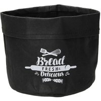 Brotkorb 16 cm x h 13 cm Papier Papier/schwarzer Karton von TOGNANA