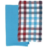 Set 2 Geschirrtücher Cm 50x70 Blaue Erdbeeren Baumwolle Set 2 Geschirrtücher Cm 50x70 Blaue Erdbeeren Baumwolle von TOGNANA