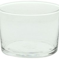 Set 3 transparente Glasgläser 210 cc transparentes Glas von TOGNANA