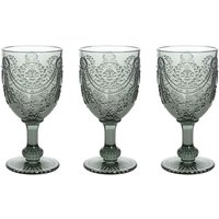 Tognana - Set mit 3 Savoia-Gläsern 320 cc aus grauem Glas von TOGNANA