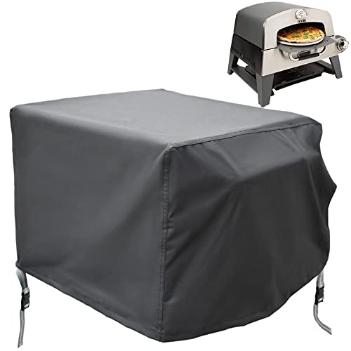 Grillabdeckung für Cuisinart CGG-403 3-in-1 tragbarer Pizzaofen – CGC-103 3-in-1 Pizzaofen-Grillabdeckung – strapazierfähiges, wasserdichtes 600D-Oxford-Gewebe von TOHONFOO
