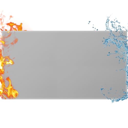 Herdteppiche für Kamine, feuerfest, 121,9 x 71,1 x 0,1 cm, feuerfeste Kaminmatte, Herdteppich, Herd-Pads für Holzofen, Kamin, drinnen und draußen, schützt Böden, Teppiche vor Funken, Glut, Grau Herdteppiche für Kamine, feuerfest, 121,9 x 71,1 x 0,1 cm, feuerfeste Kaminmatte, Herdteppich, Herd-Pads für Holzofen, Kamin, drinnen und draußen, schützt Böden, Teppiche vor Funken, Glut, Grau von TOHONFOO
