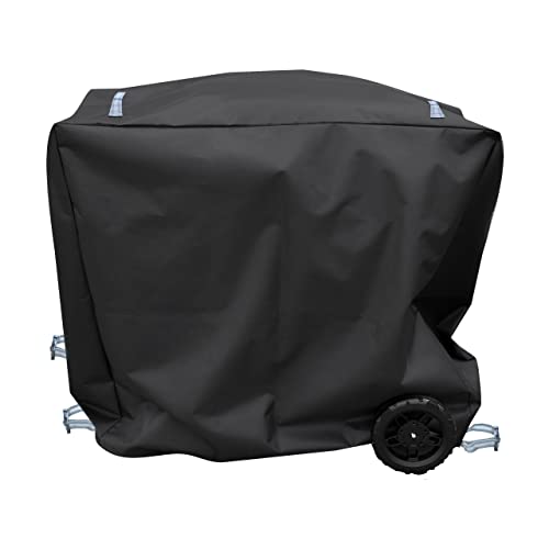 TOHONFOO Grillabdeckung für Weber 9010001 Traveler Grill volle Abdeckung Länge Schwerlast Wasserdicht 600D Oxford Gewebe Abdeckung von TOHONFOO
