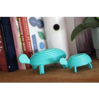 Große Und Kleine Dekorative 3D-Holzschildkröten „Ruhe Wille" von TOITOIDesign
